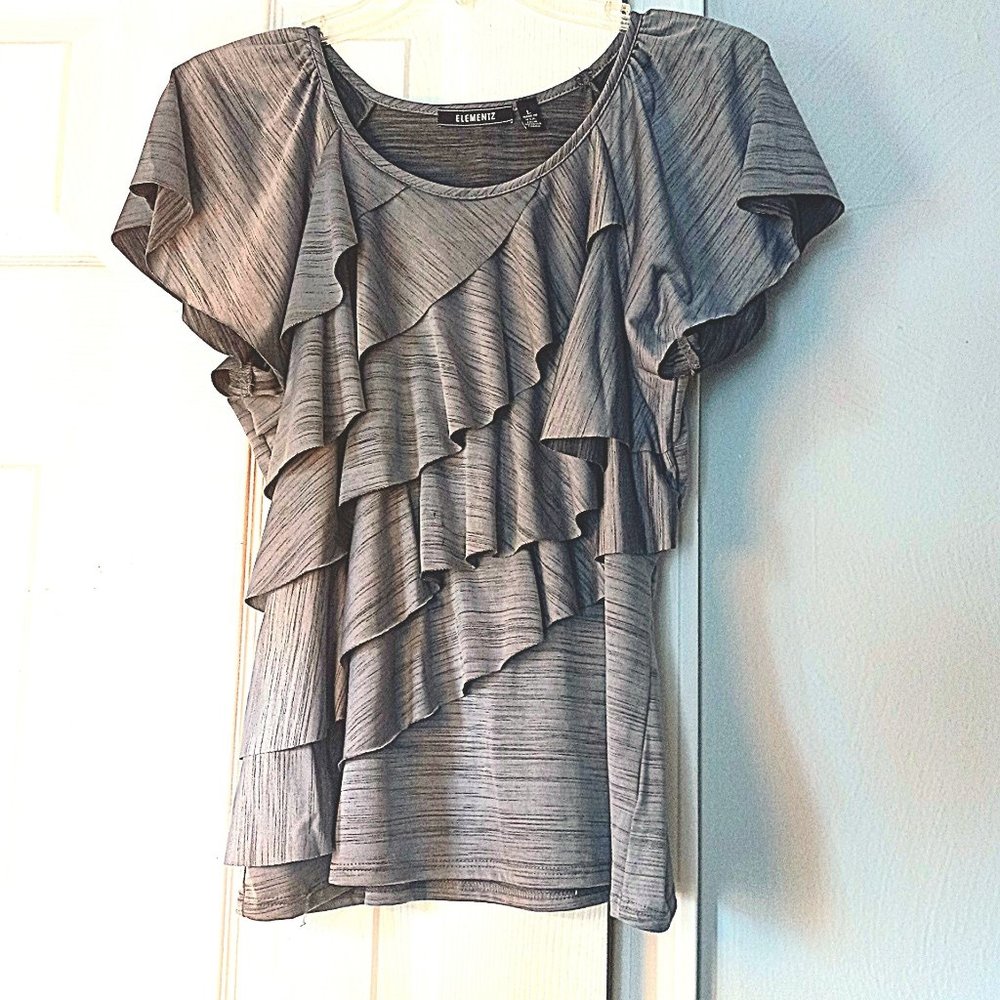 Ruffled dress shirt